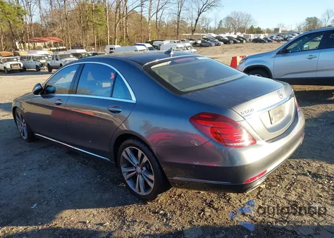 2017 Mercedes-Benz S 550 4Matic z USA, uszkodzony, nr VIN WDDUG8FB9HA320711